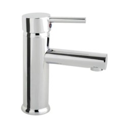 Monomando "Línea Flow" Lavabo Con Cartucho Ceramico Ø 40 mm,