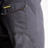 Pantalones Cortos DeTrabajo, Multibolsillos, Resistentes, Gris/Amarillo Talla 54/56 XXL al por Mayor | Almacén de Ferretería