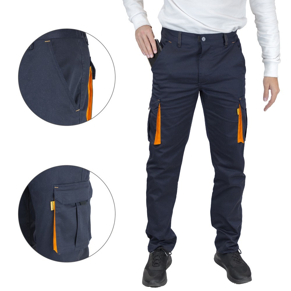 Pantalon Trabajo Talla 40 Azul Oscuro Spandex al por Mayor | Almacén de Ferretería