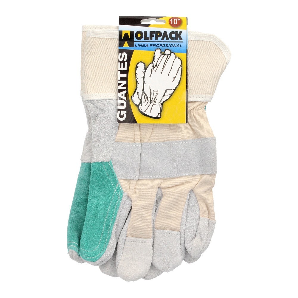 Guantes Americano Serraje Palma Reforzada (Par) al por Mayor | Almacén de Ferretería