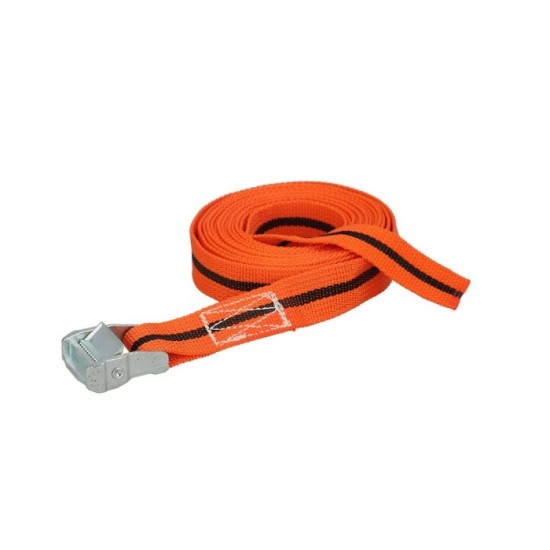 Cinta De Amarre Con Trinquete 5 metros x 38 mm, Trinquete Metalico Automatico, Cincha, Eslinga Mercancia, Correa Sujeción al por