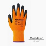 Guantes Nylon Con Palma En Foam y Puntos Nitrilo Touch 6" (Par) al por Mayor | Almacén de Ferretería
