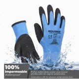 Guantes Latex Foam Impermeable 9" (Par) al por Mayor | Almacén de Ferretería