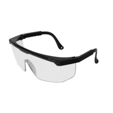 Gafas Proteccion Con Patillas Ajustables Certificación EN166, Lente Color Transparente, Gafas Protección Gafas Trabajo