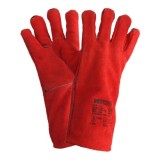 Guantes Soldar Denso Rojo Largo (Par) al por Mayor | Almacén de Ferretería