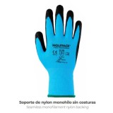 Guantes Nitrilo Reforzado Impregnado Talla 8" (Par) al por Mayor | Almacén de Ferretería