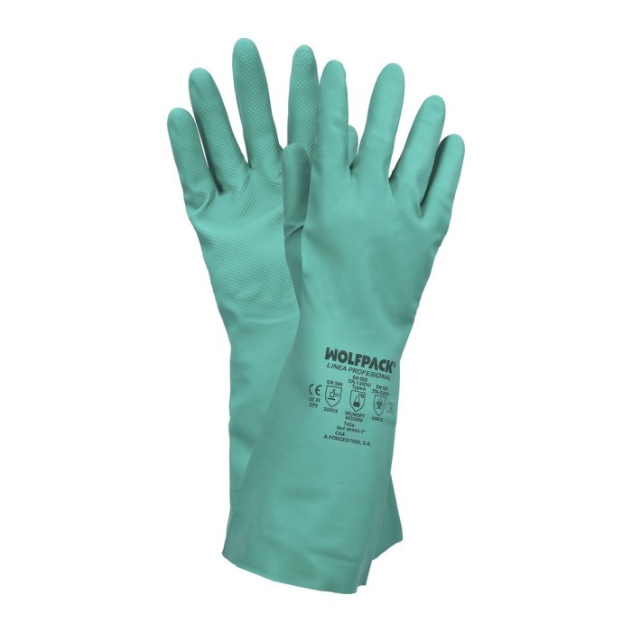 Guante Nitrilo Oil Resistant XXL 11" (Par) al por Mayor | Almacén de Ferretería
