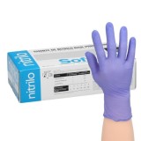Guante Desechable Nitrilo Azul  L 3,5 gms, Caja 100 unidades, al por Mayor | Almacén de Ferretería