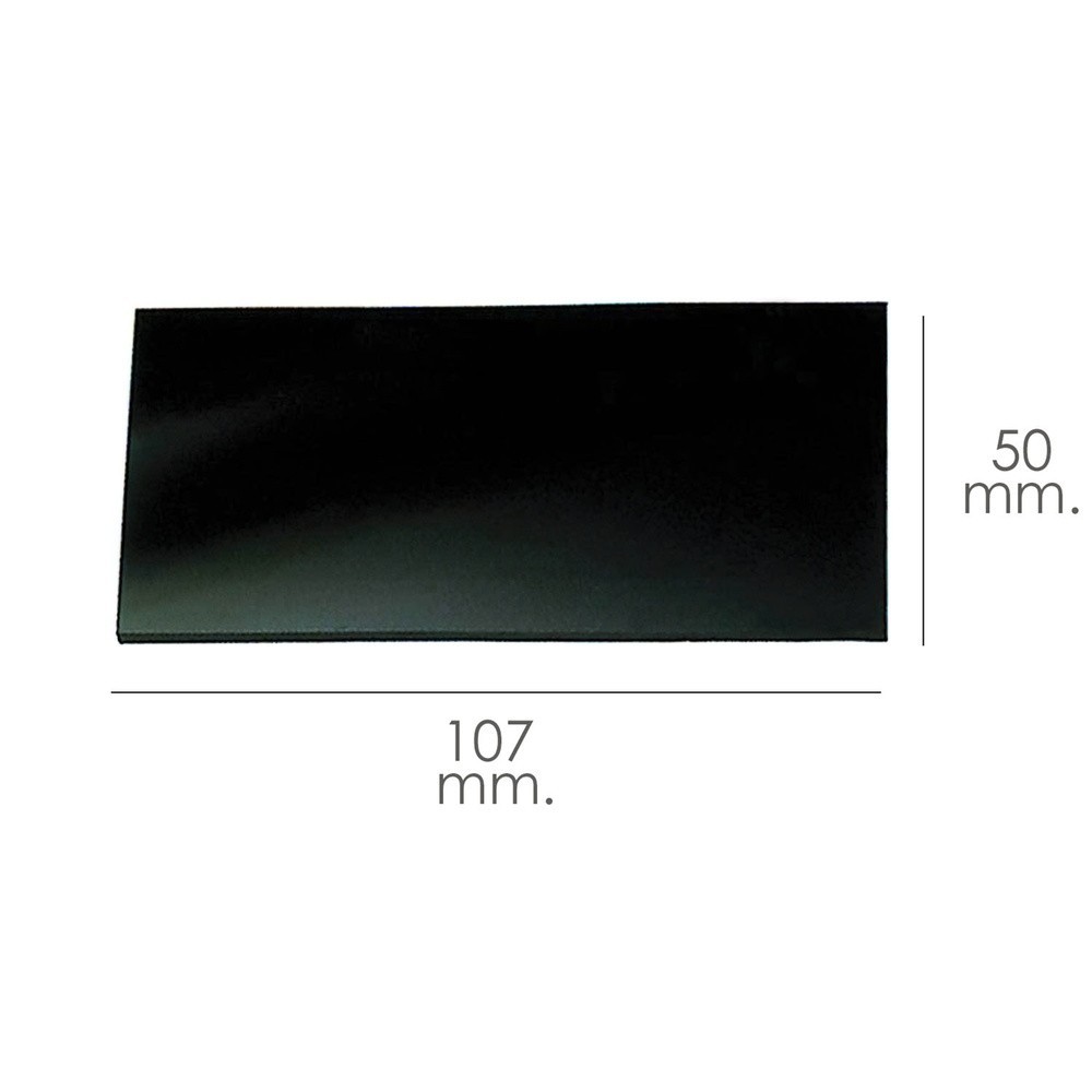 Cristal Oscuro 107x50 mm, DIN11 Para Pantalla Soldadura Wolfpack 15040405 - 15040400 al por Mayor | Almacén de Ferretería