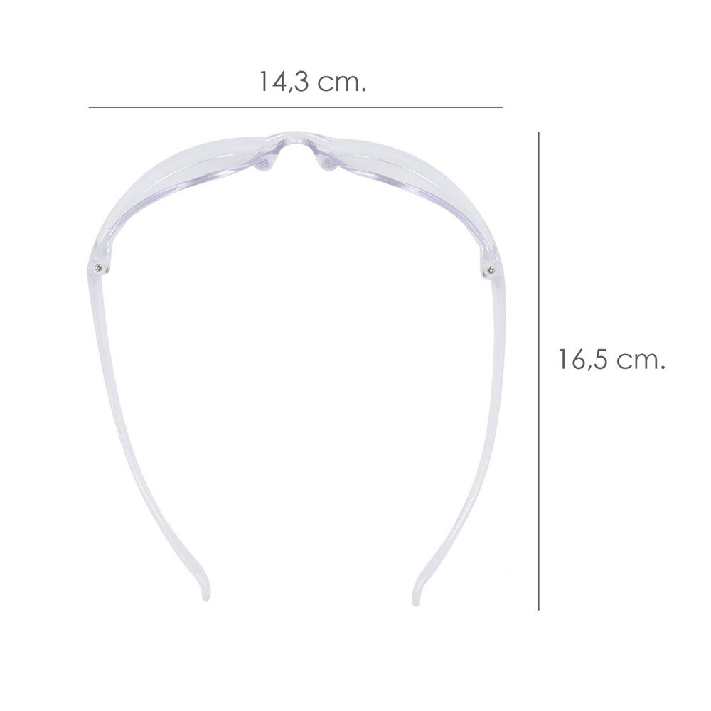 Gafas Proteccion EN ISO 16321 Sport Transparente al por Mayor | Almacén de Ferretería