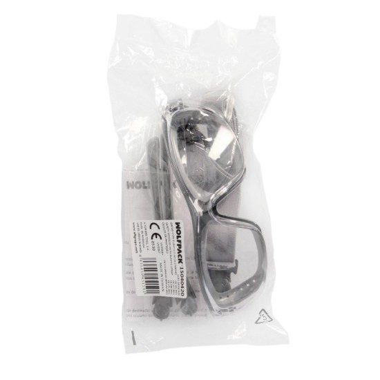 Gafas de Seguridad Acolchadas Cristales Transparentes Con Patillas o Goma Elastica,  Patillas Engomadas EN/166 al por Mayor | Al