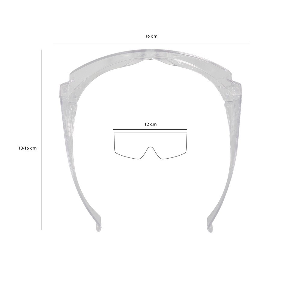 Gafas Proteccion En166 Patillas Fijas Transparentes al por Mayor | Almacén de Ferretería