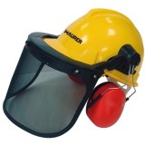 Casco Con Visera, Protector Facial De Rejilla  y Protector Auditivo al por Mayor | Almacén de Ferretería