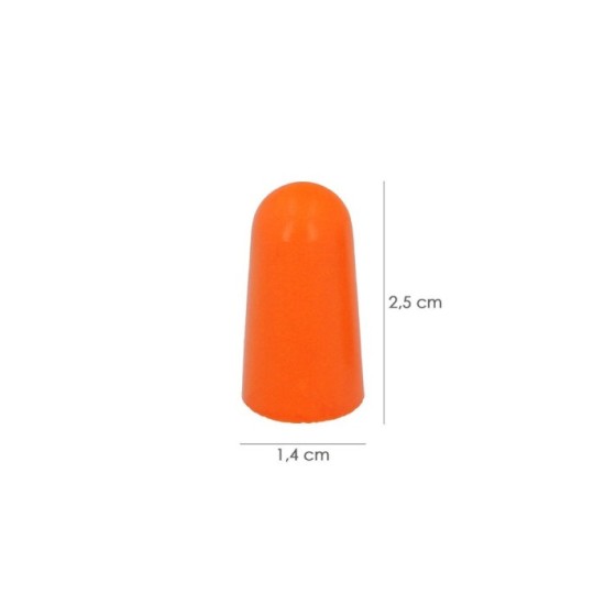 Tapón Espuma Pu Para Oídos Set 2 Tapones Snr 31 Db Trabajar, Dormir, Estudiar, Leer, Viajar, Ronquidos, Proteccion Auditiva, al 