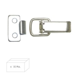 Cierre Caja Con Enganche Plano   40 mm, (Caja 50 unidades)