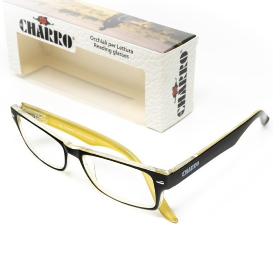 Gafas Lectura Kansas Negro / Amarillo, Aumento +2,5 Gafas De Vista, Gafas De Aumento, Gafas Visión Borrosa al por Mayor | Almacé