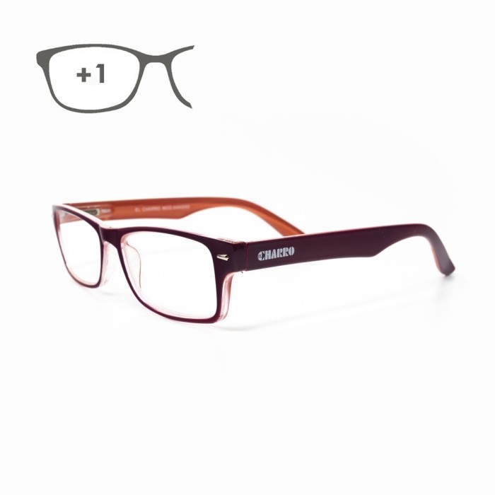 Gafas Lectura Kansas Morado / Naranja, Aumento +1,0 Gafas De Vista, Gafas De Aumento, Gafas Visión Borrosa al por Mayor | Almacé