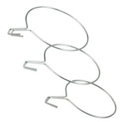 Soporte Maceta Balcón Zincado 18 cms
