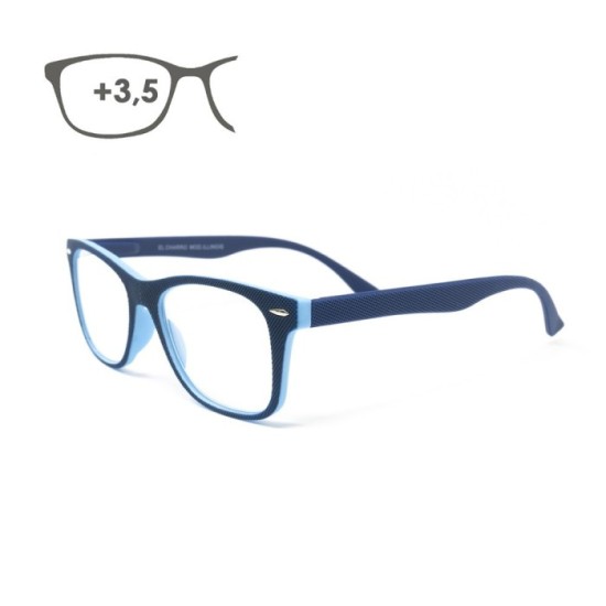 Gafas Lectura Illinois Azules, Aumento +3,5 Gafas De Vista, Gafas De Aumento, Gafas Visión Borrosa al por Mayor | Almacén de Fer