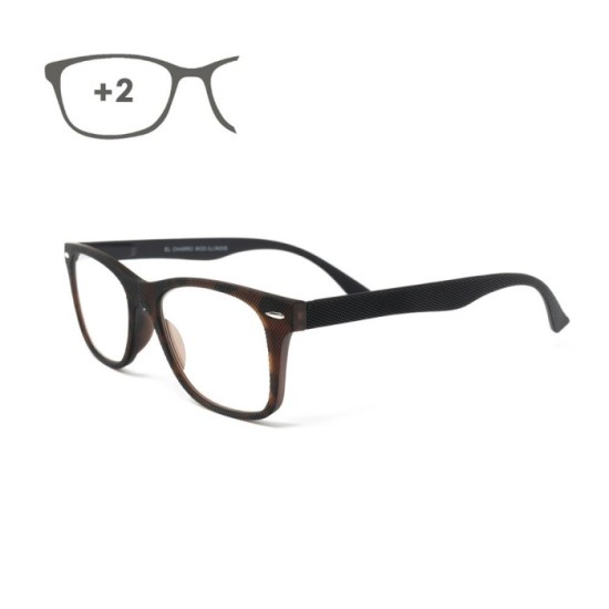 Gafas Lectura Illinois Estampado Carey Aumento +2,0 Gafas De Vista, Gafas De Aumento, Gafas Visión Borrosa al por Mayor | Almacé