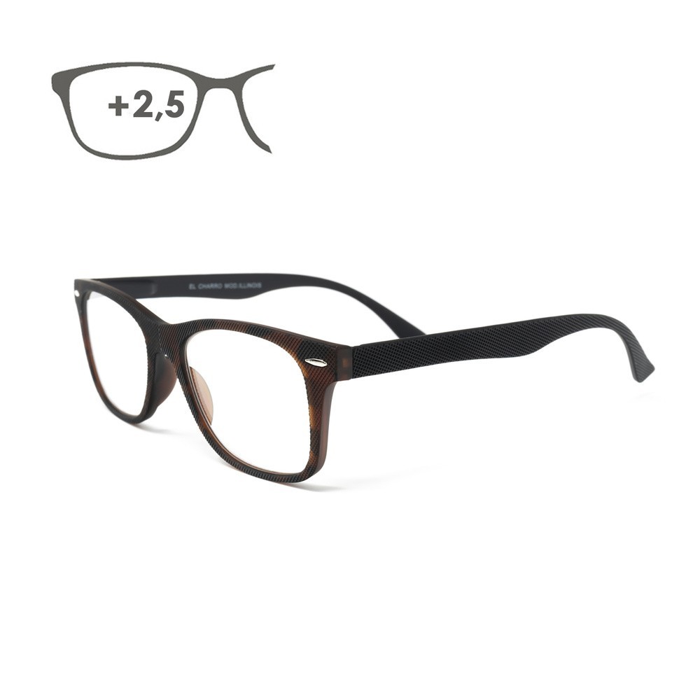 Gafas Lectura Illinois Estampado Carey Aumento +2,5 Gafas De Vista, Gafas De Aumento, Gafas Visión Borrosa al por Mayor | Almacé