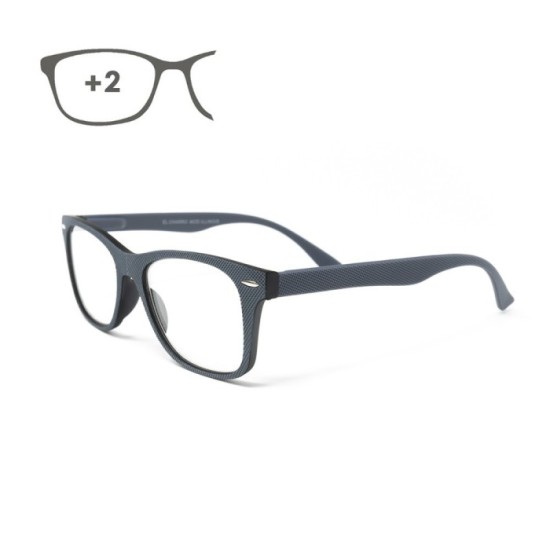 Gafas Lectura Illinois Gris Aumento +2,0 Gafas De Vista, Gafas De Aumento, Gafas Visión Borrosa al por Mayor | Almacén de Ferret