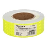 Cinta Adhesiva Reflectante Amarillo Claro 50 mm, x 33 metros, Uso doméstico, al por Mayor | Almacén de Ferretería