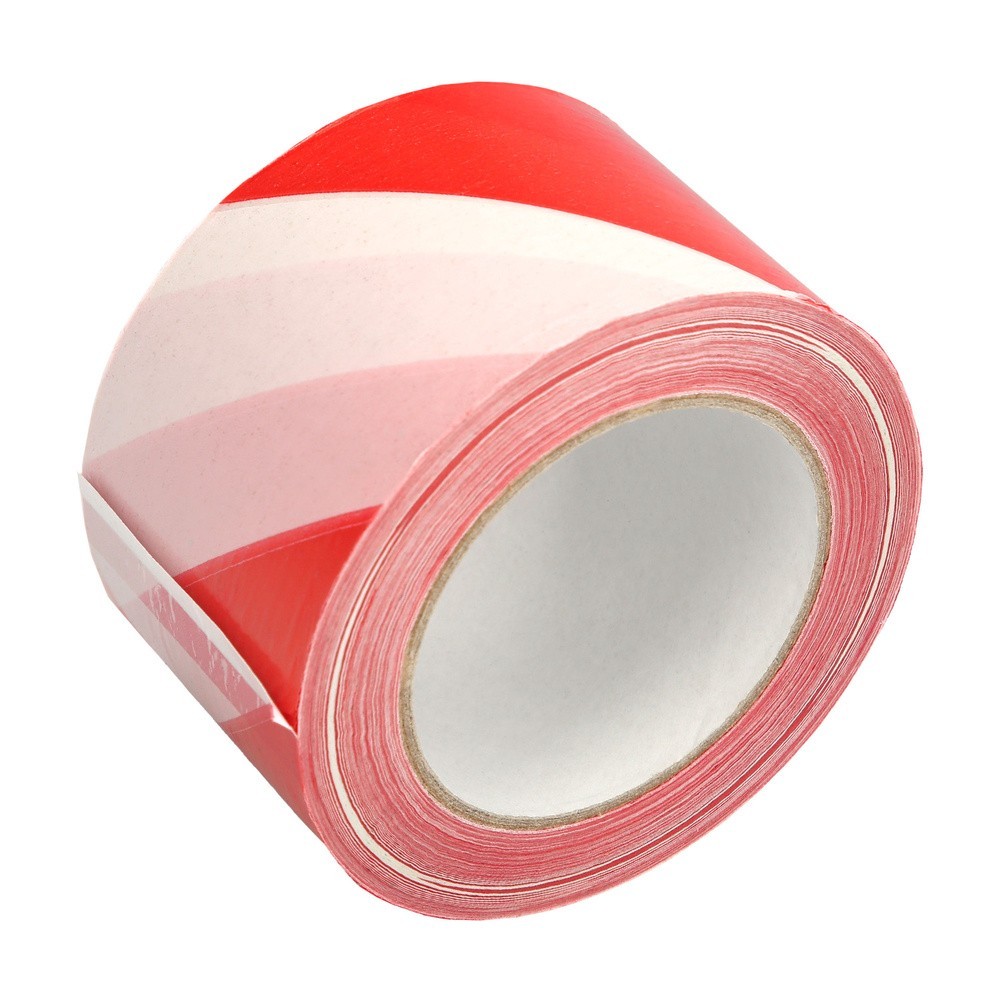Cinta Señalización LDPE Roja/Blanca Rollo 70 mm, x 200 Metros al por Mayor | Almacén de Ferretería