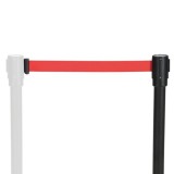 Poste Separador Cinta Extensible 3 Metros, Ø Base 32 cm, Ø Tubo 5,1 cm,   Altura 91 cm, al por Mayor | Almacén de Ferretería