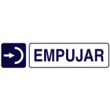 Rotulo Adhesivo 250x63 mm, Empujar al por Mayor | Almacén de Ferretería