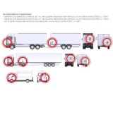 Rotulo / Pegatina Adhesivo Angulo Muerto Camion 25x17 cm, pegatina Angulo Muerto Francia Obligatoria al por Mayor | Almacén de F