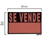 Cartel Se Vende  50x35 (Alt,) cm, al por Mayor | Almacén de Ferretería