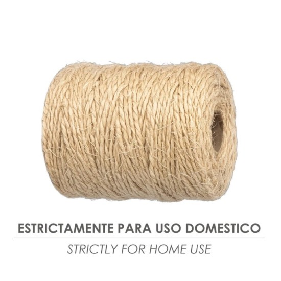 Cuerda Sisal Nº3/4 Hilo de 2 Cabos (Bobina 700 gr, / 140 m,) al por Mayor | Almacén de Ferretería