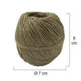 Hilo Bramante Cañamo Pulido Nº 4   (Bobina 100 Gramos) Ø 1,5 Mm, al por Mayor | Almacén de Ferretería