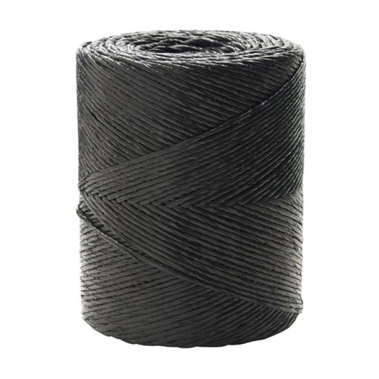 Cuerda Rafia Bobina 750 gramos Color Negro al por Mayor | Almacén de Ferretería