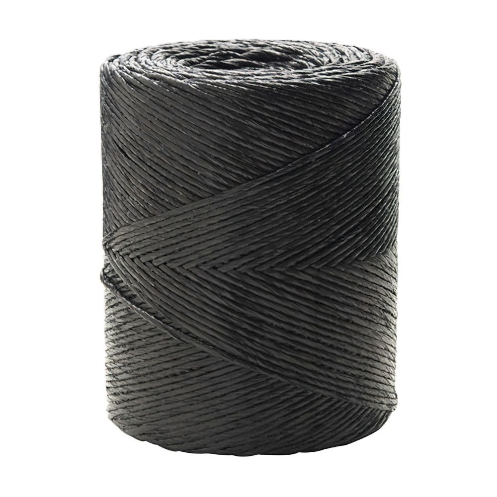 Cuerda Rafia Bobina 750 gramos Color Negro al por Mayor | Almacén de Ferretería