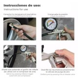 Pistola Para Inflado De Neumáticos Con Manometro, Inflador de Neumaticos, Pistola Aire Comprimido Neumaticos, Pistola Compresor 