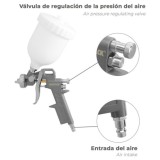 Kit Accesorios Para Compresor Aire Comprimido 5 Piezas Con Click Rapido al por Mayor | Almacén de Ferretería