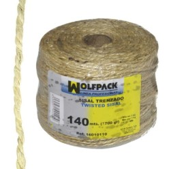 Cuerda Sisal Nº3 4-2 Cabos (Bobina 700 gr,/140 m,)