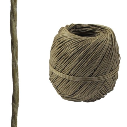 Hilo Bramante Cañamo Pulido Nº 6   (Bobina  50 Gramos) Ø 0,9 Mm,