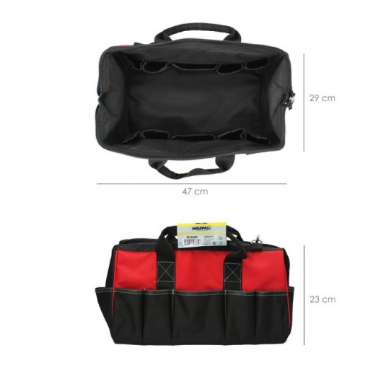 Bolsa Herramientas Nylon Multiusos 29x47x23 cm, al por Mayor | Almacén de Ferretería