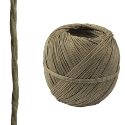 Hilo Bramante Cañamo Pulido Nº10   (Bobina  50 Gramos) Ø 0,4 Mm,