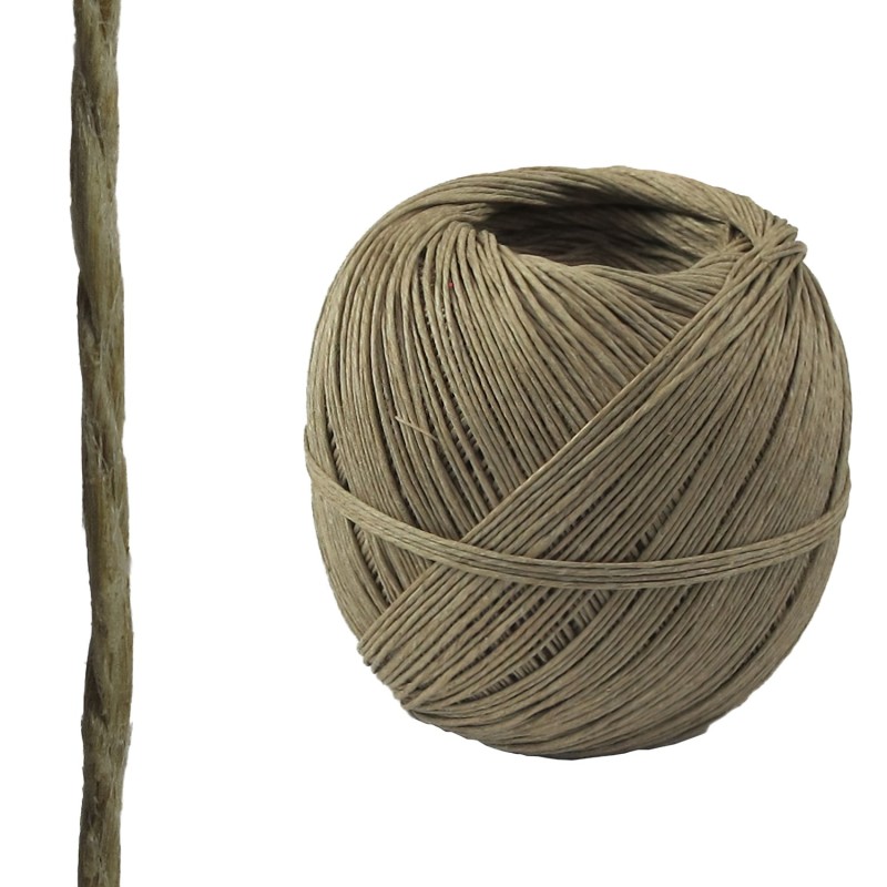 Hilo Bramante Cañamo Pulido Nº10   (Bobina  50 Gramos) Ø 0,4 Mm,