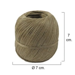 Hilo Bramante Cañamo Pulido Nº10   (Bobina 100 Gramos) Ø 0,4 Mm,