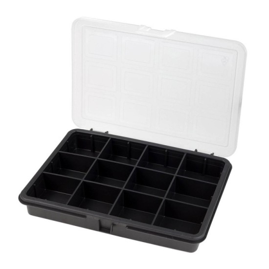 Organizador Plastico 12 Compartimentos 180x128x32 mm, Caja Almacenaje, Malentin Organizador, Organizador Plastico al por Mayor |