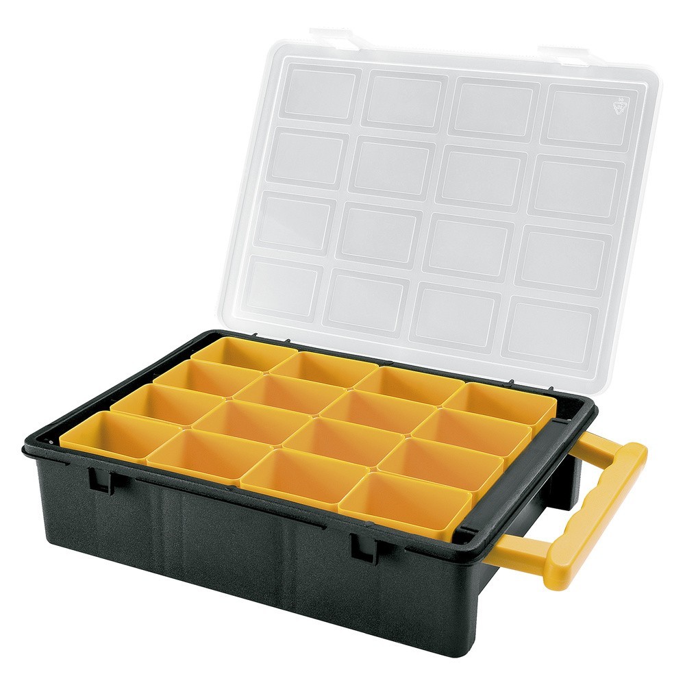 Maletin Organizador Plastico 16 Compartimentos Extraibles 242x188x60 mm, Caja Almacenaje, Malentin Organizador, al por Mayor | A