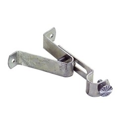 Soporte Barra 12 mm,Ø Cromo  Frontal Extensible