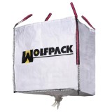 Saco Obra Big Bag Rafia 90x90x90cm, con Válvula,  Carga máxima seg, 1,000Kg, al por Mayor | Almacén de Ferretería