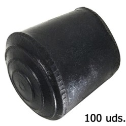 Contera Goma Conica 12 mm,   Bolsa 100 Unidades