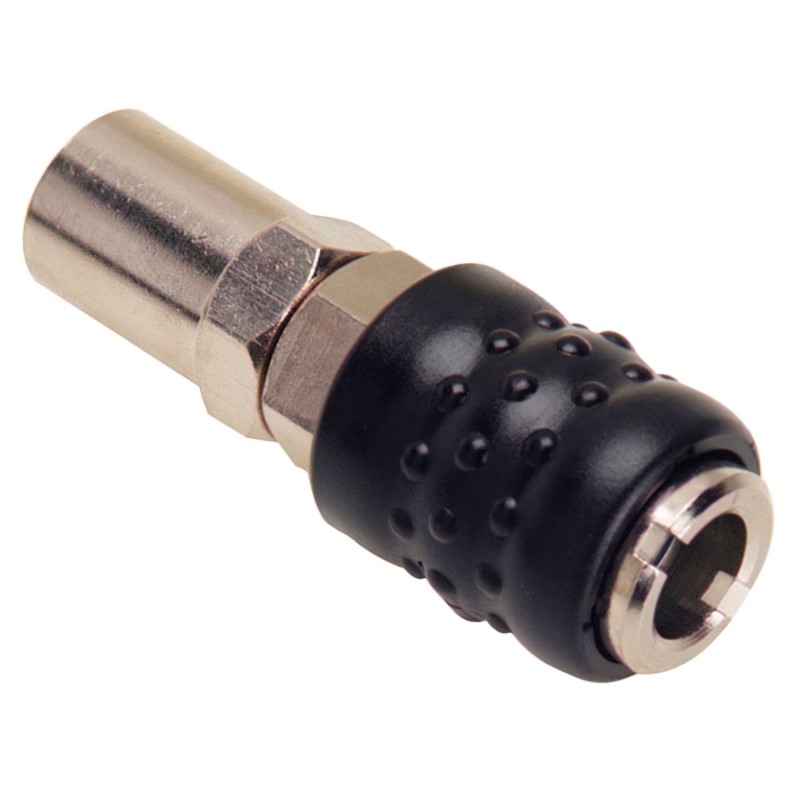 Enchufe Rapido Espiga Manguera 8x17 mm, (Blister 1pieza)